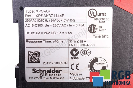 XPS-AK TELEMECANIQUE XPSAK371144P RELEU DE SIGURANȚĂ