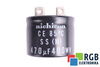 CONDENSATOR 470UF 400V NICHICON CONDENSATOR