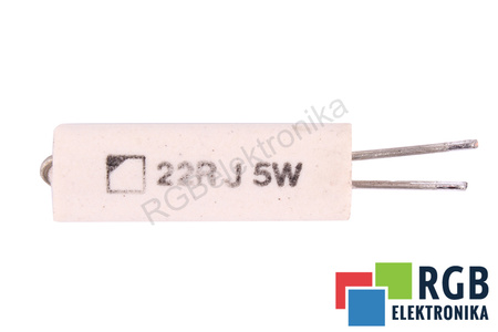 REZISTENȚĂ 22 OHM 22OHM, 5W REZISTENȚĂ