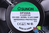 DP200A2123XST SUNON DP200A DP200A2123XST.GN 120X120X38MM, 230V EVANTAI
