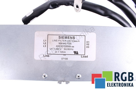 A5E00155589 SIEMENS LINE-FILTER