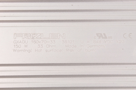 GXADU160X70-33 FRIZLEN 33OHM, 0.15KW REZISTENȚA LA FRÂNARE