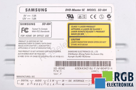 SD-604 SAMSUNG DVD-ROM