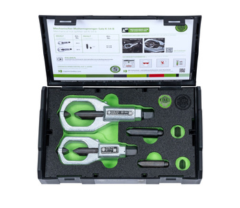 SET DE DESPICĂTOARE MECANICE DE PIULIȚE 54-2+54-3 K-54-B KUKKOCU TĂIETOARE DE REZERVĂ ÎN L-BOXX MINI