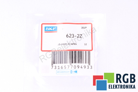 623-2Z SKF 130000RPM, 60000RPM, 3X10X4, 0.54KN, 0.18KN RULMENT