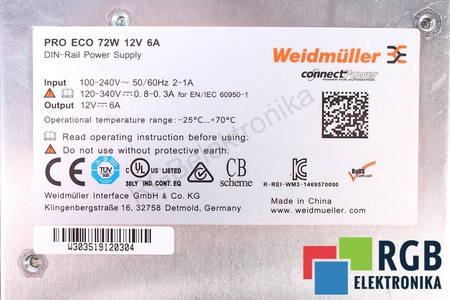 1469570000 WEIDMULLER PRO ECO