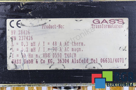 BV28426 GASS TRANSFORMATOR