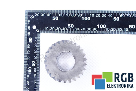 ROATĂ DINȚATĂ ELICOIDALĂ 65X57MM CUREA 36MM AX 28MM PANĂ 6X2MM Z=26