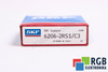 6206-2RS1/C3 SKF 8000RPM, 20.3KN, 11.2KN 30X62X16 RULMENT