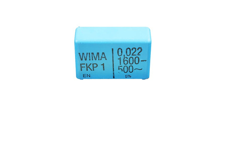 CONDENSATOR 0.022UF FKP1 WIMA 1600VDC/500VAC CONDENSATOR