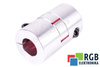 YH10-40-14-20-66 D=40MM D1/D2=14MM/20MM L=66MM ALUMINIUM CUPLAJ FLEXIBIL CU FĂLCI