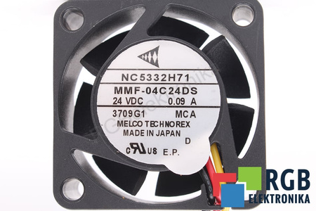 MMF-04C24DS MELCO TECHNOREX NC5332H71 40X40X15MM, 24V, 0.09A EVANTAI
