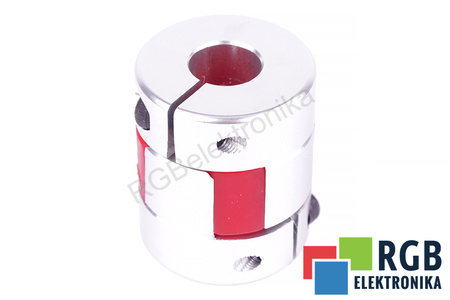 YH10-25-6-10-30 D=25MM D1/ D2=6/10MM L=30MM ALUMINIUM CUPLAJ FLEXIBIL CU FĂLCI