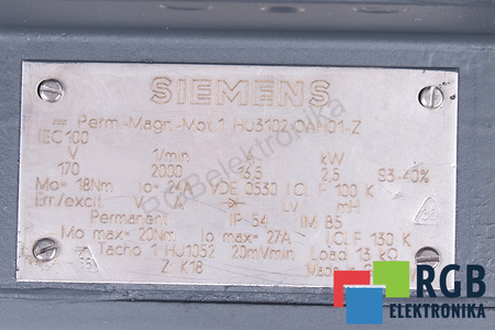 1HU3102-0AH01-Z SIEMENS Z:K18