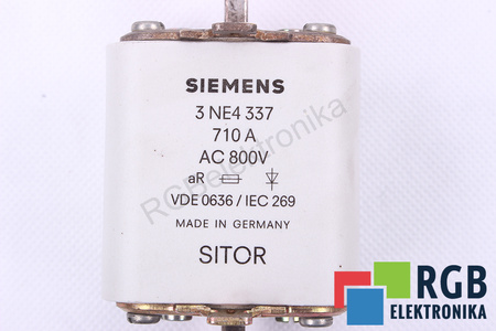 SIGURANŢĂ 3NE4337 SIEMENS SITOR 710A, 800V SIGURANŢĂ