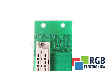 26.45.027 SIEB & MEYER L920603V B920603V PENTRU PIESE