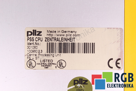 PSS CPU PILZ 301060