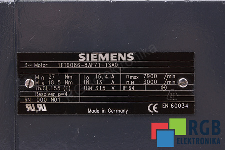 1FT6086-8AF71-1SA0 SIEMENS LANCE SPATE