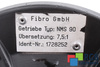 NMS90 FIBRO I=7.5 CUTIE DE VITEZE