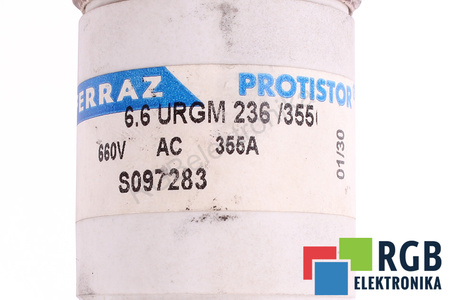 SIGURANŢĂ 6.6URGM236/355 FERRAZ 660V, 355A SIGURANŢĂ