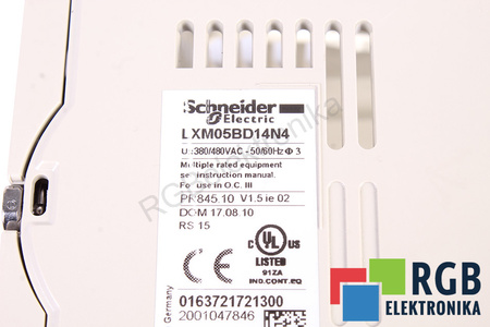 LXM05BD14N4 SCHNEIDER ELECTRIC CUTIE