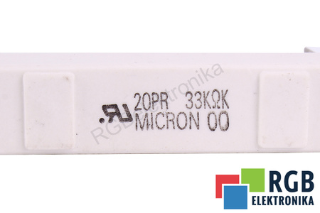 REZISTENȚĂ 20PR MICRON 33KOHM REZISTENȚĂ