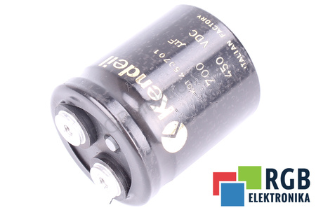 CONDENSATOR K01450701 KENDEIL 400UF, 450VDC CONDENSATOR