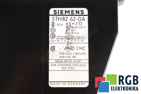 3TH8262-0A SIEMENS 6S+2O