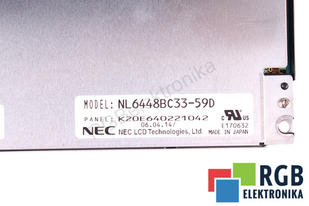 NL6448BC33-59D NEC MATRICE LCD