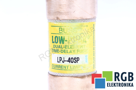 SIGURANŢĂ LPJ-40SP EATON IDT BUSS 600V, 40A SIGURANŢĂ