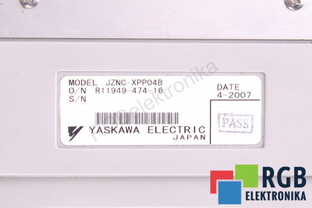 JZNC-XPP04B YASKAWA PANTIDANTIV TEACH