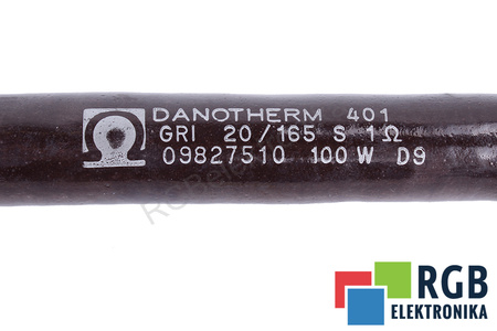REZISTENȚĂ GRI20/165S DANOTHERM 1O HM 1OHM, 100W REZISTENȚĂ