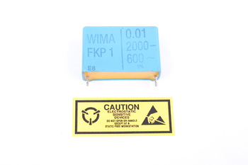 CONDENSATOR FKP1 WIMA 0.01F, 2000VDC, 600VAC CONDENSATOR