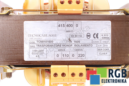 TCN8101600 TECNOCABLAGGI TRANSFORMATOR