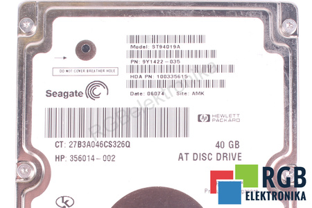 ST94019A SEAGATE 40GB, ATA, 2.5", HDD