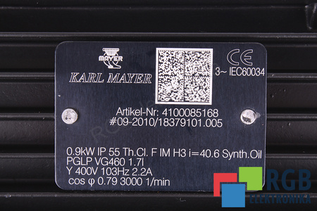 S22BV DL80G4UITS KARL MAYER STATOR
