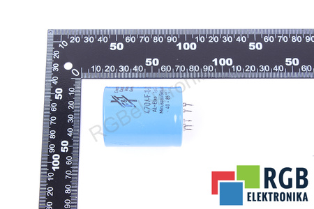 CONDENSATOR 470UF 385VDC F&T CONDENSATOR