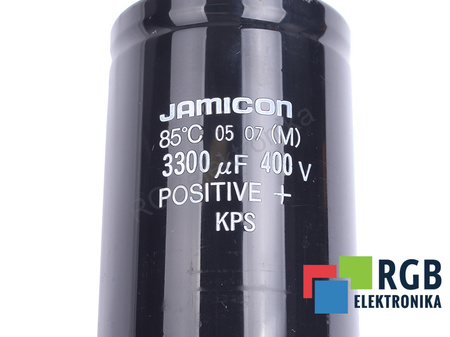 CONDENSATOR 3300UF 400V JAMICON CONDENSATOR