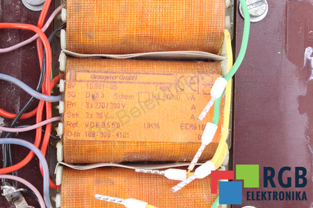 109-320-4101 GRAUPNER GMBH 10.991-05 220/380V, 36V TRANSFORMATOR