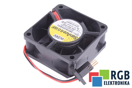 9WF0624H4D03 SANYO DENKI 60X60X25MM, 24V EVANTAI