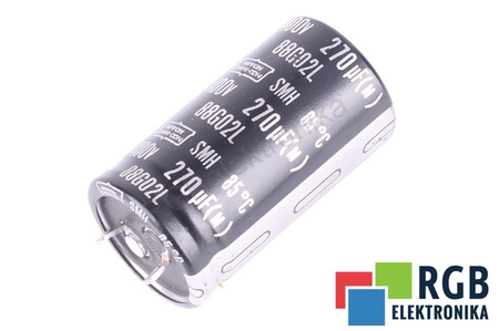 CONDENSATOR 88G02L NIPPON 270UF, 400V
