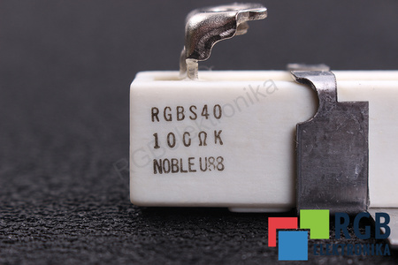 REZISTENȚĂ RGBS40 NOBLE 100 OHM 100OHM REZISTENȚĂ