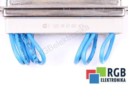 D24274702-A HARTING 09670374701 FLAT FEMALE D-SUB 37PIN MUFĂ DE SEMNAL