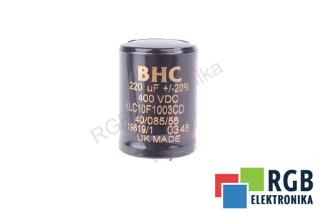 CONDENSATOR ALC10F1003CD BHC COMPONENTS LTD 20UF, 400VDC CONDENSATOR