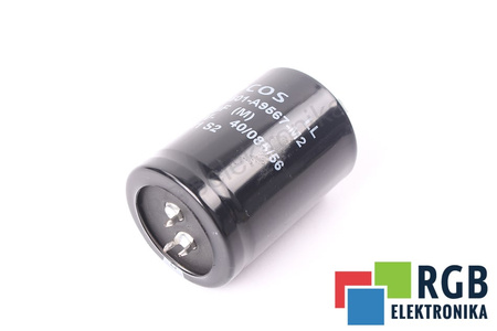 CONDENSATOR B43501-A9567-M2 EPCOS 40/085/56 560UF, 400VDC CONDENSATOR