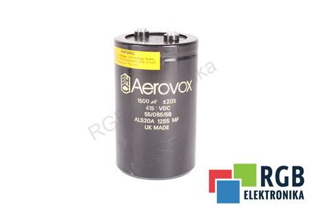 CONDENSATOR ALS20A1255MF AEROVOX 1500UF, 415V