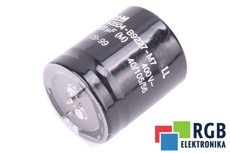 CONDENSATOR B43504-B9227-M7 S+M 220UF, 400V