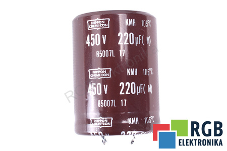 CONDENSATOR 85007L NIPPON 220UF, 450V CONDENSATOR