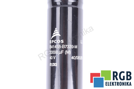 CONDENSATOR B41458-B7339-M EPCOS 33000UF, 40V
