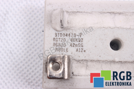 REZISTENȚĂ 3T004470-7 NOBLE RGT20 RGN20 40KOHM 0.042OHM REZISTENȚĂ